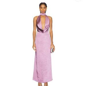NWT ELLIATT Faith Maxi Dress Mauve Size S